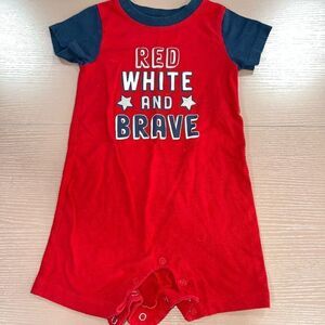 Red White & Brave Shortie